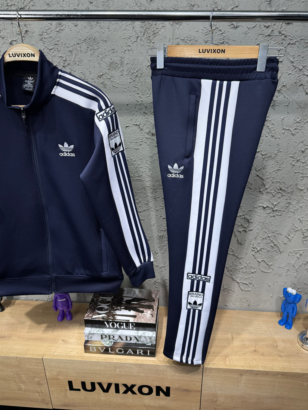 Adidas The Brand W. 3 Stripes Lacivert Eşofman Takımı