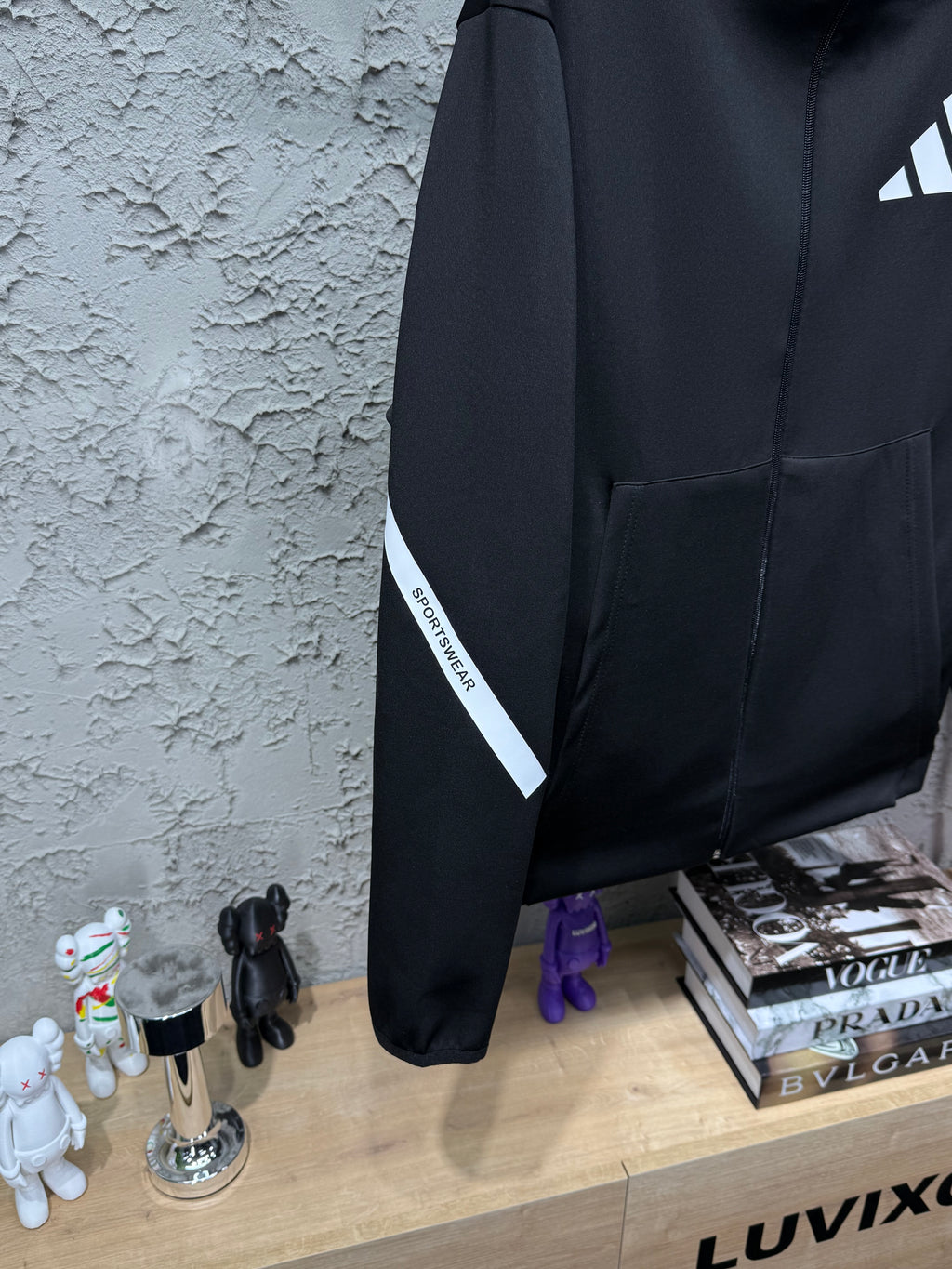 Adidas Z.N.E. Siyah Full-Zip Eşofman Takımı