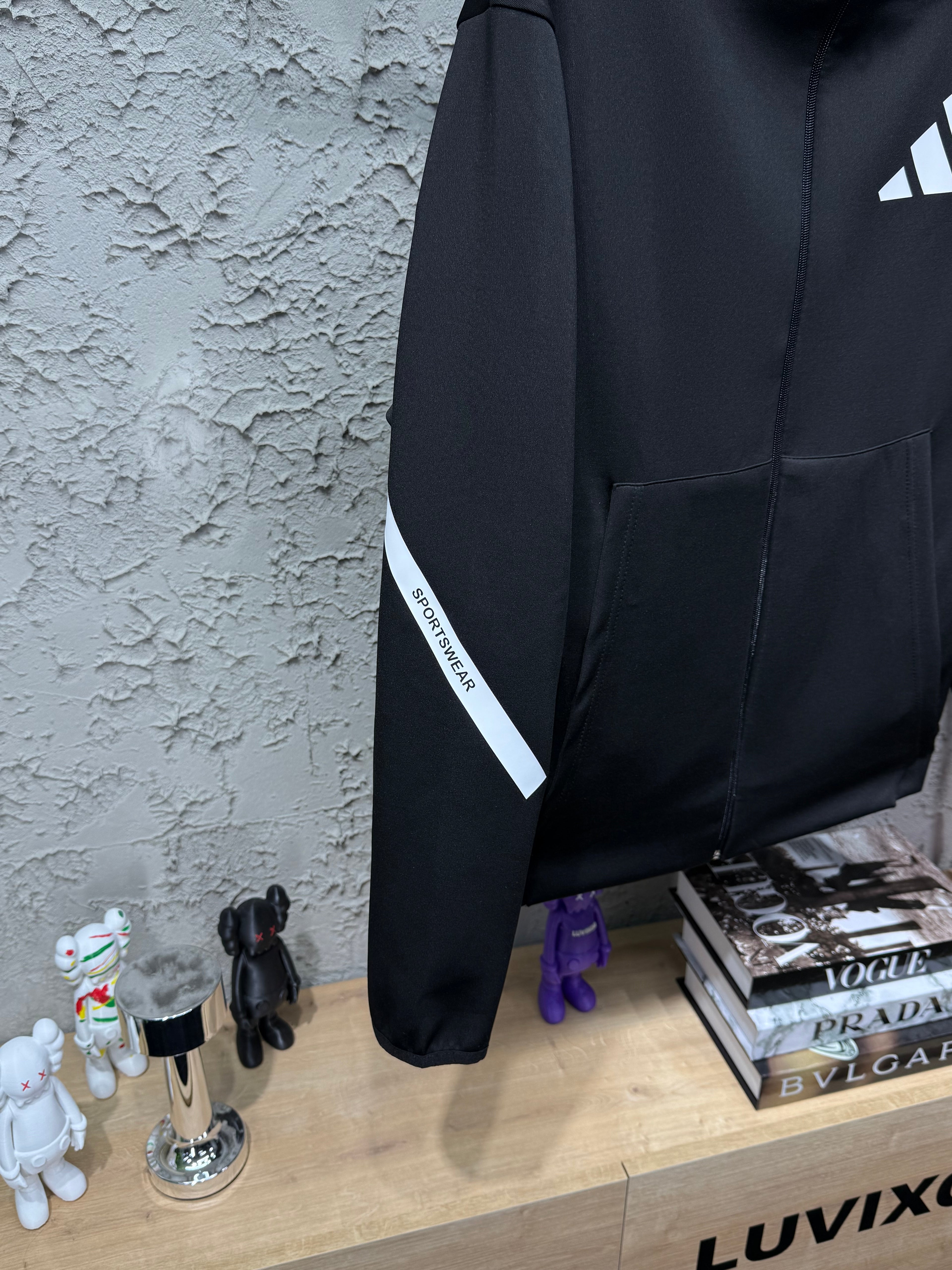 Adidas Z.N.E. Siyah Full-Zip Eşofman Takımı