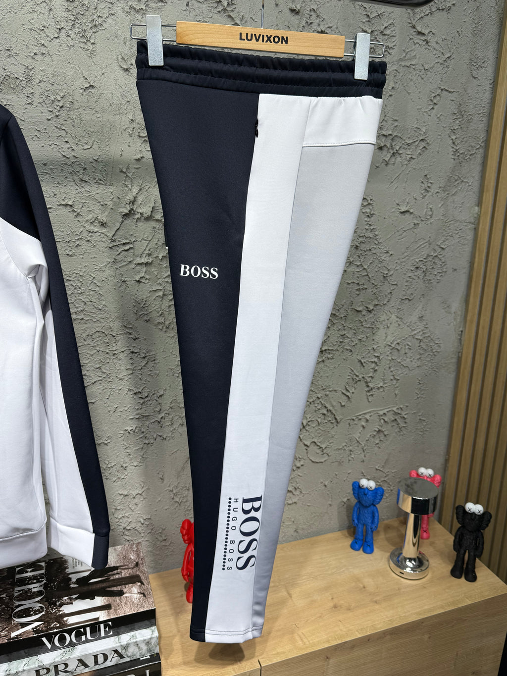 Boss Erkek Eşofman Takımı – Lacivert &amp; Gri