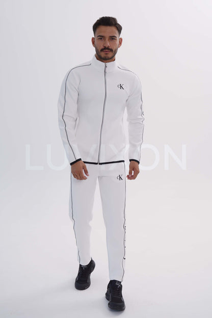 Calvin Klein Beyaz Erkek Eşofman Takım