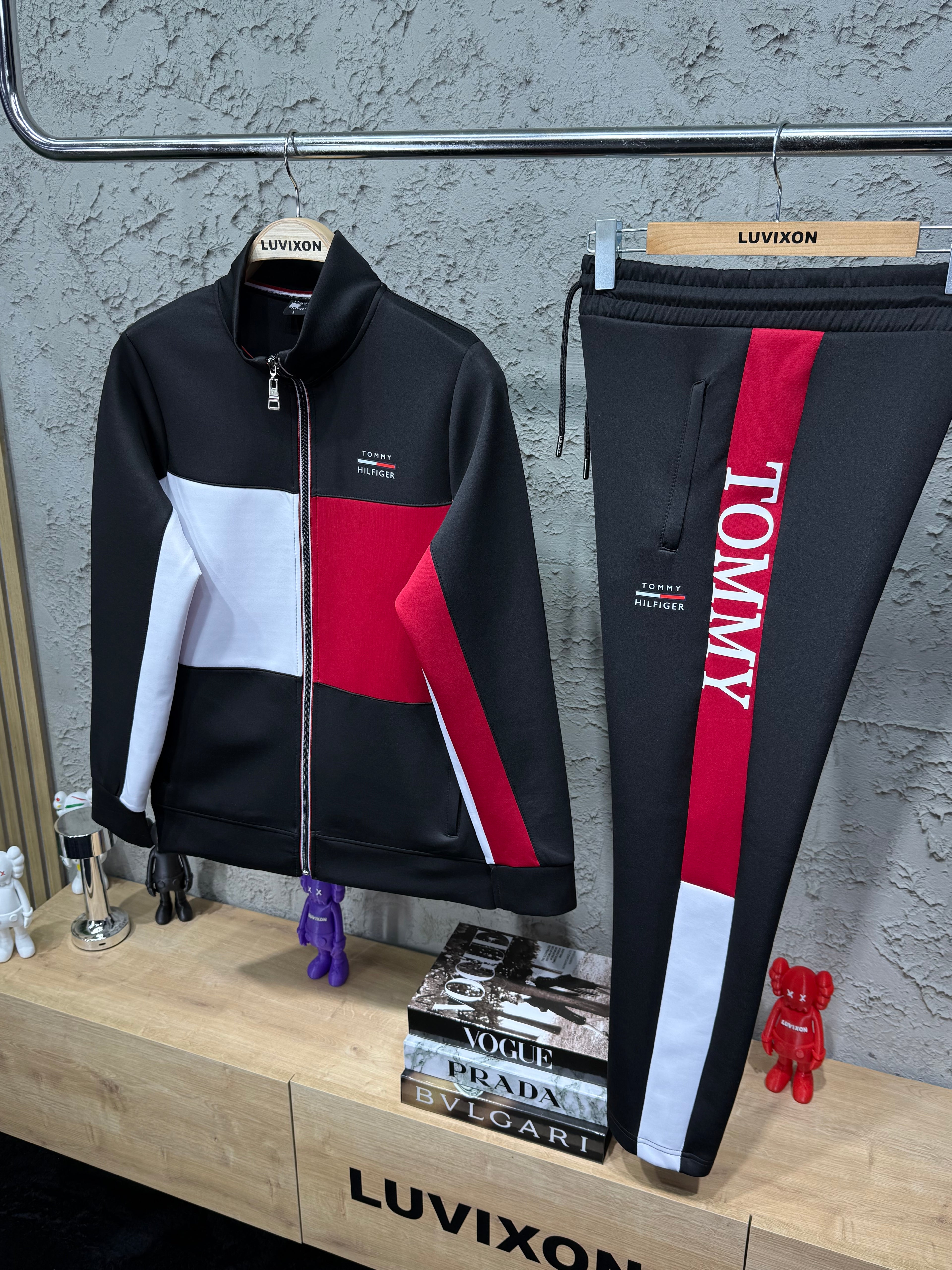 Tommy Hilfiger Premium Siyah Eşofman Takımı