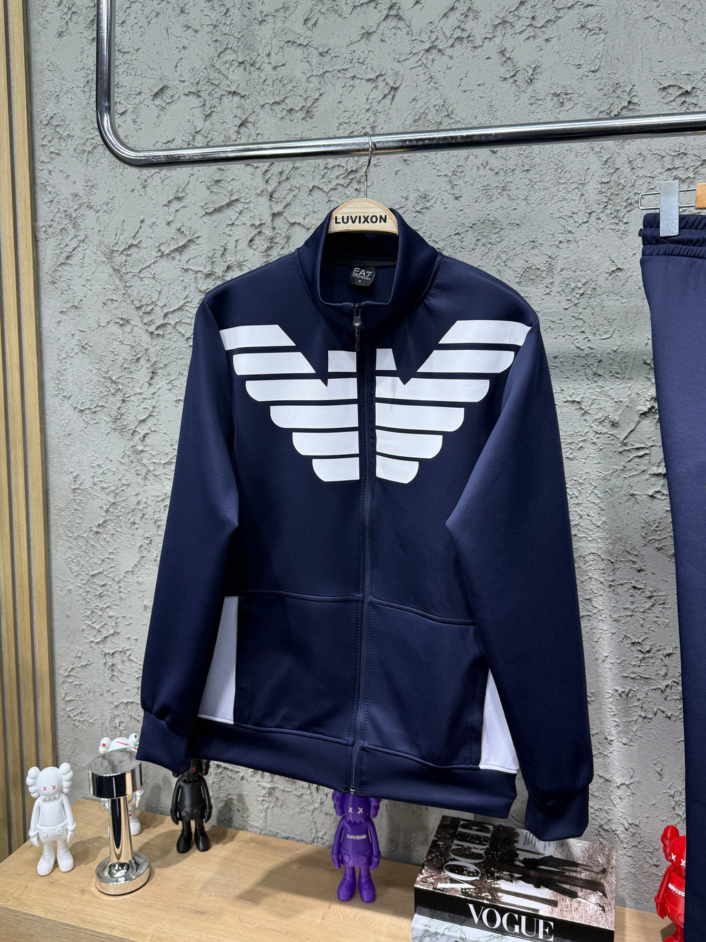 Armani Eagle Premium Lacivert Eşofman Takımı