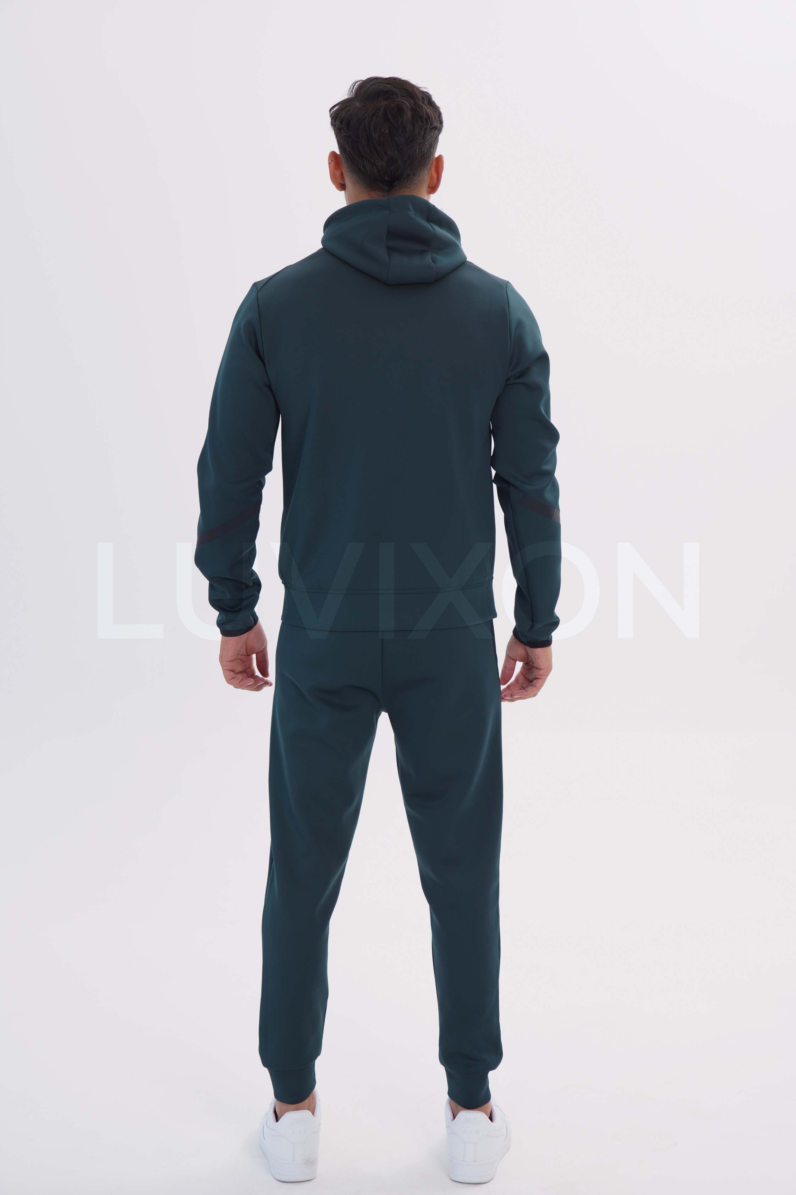 Adidas Z.N.E. Yeşil Full-Zip Eşofman Takımı