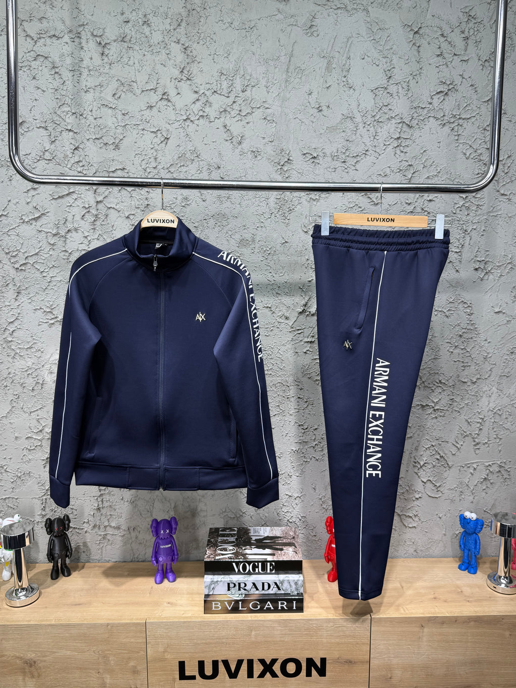 Armani Exchange Lacivert Eşofman Takımı