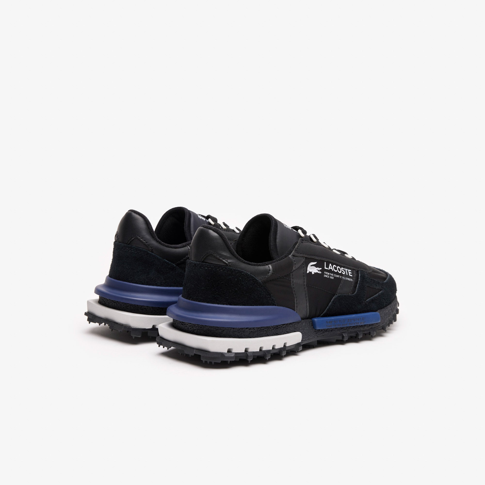 Lacoste Elite Active Erkek Siyah/Lacivert Sneaker