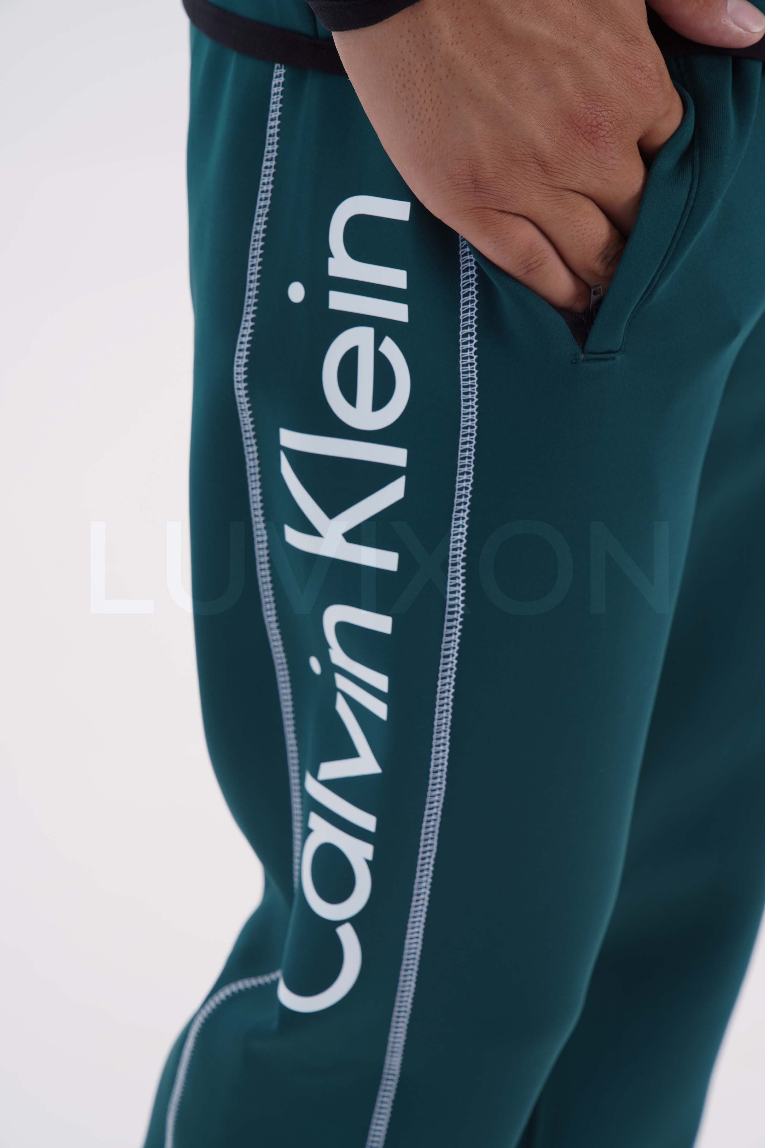 Calvin Klein Yeşil Erkek Eşofman Takımı