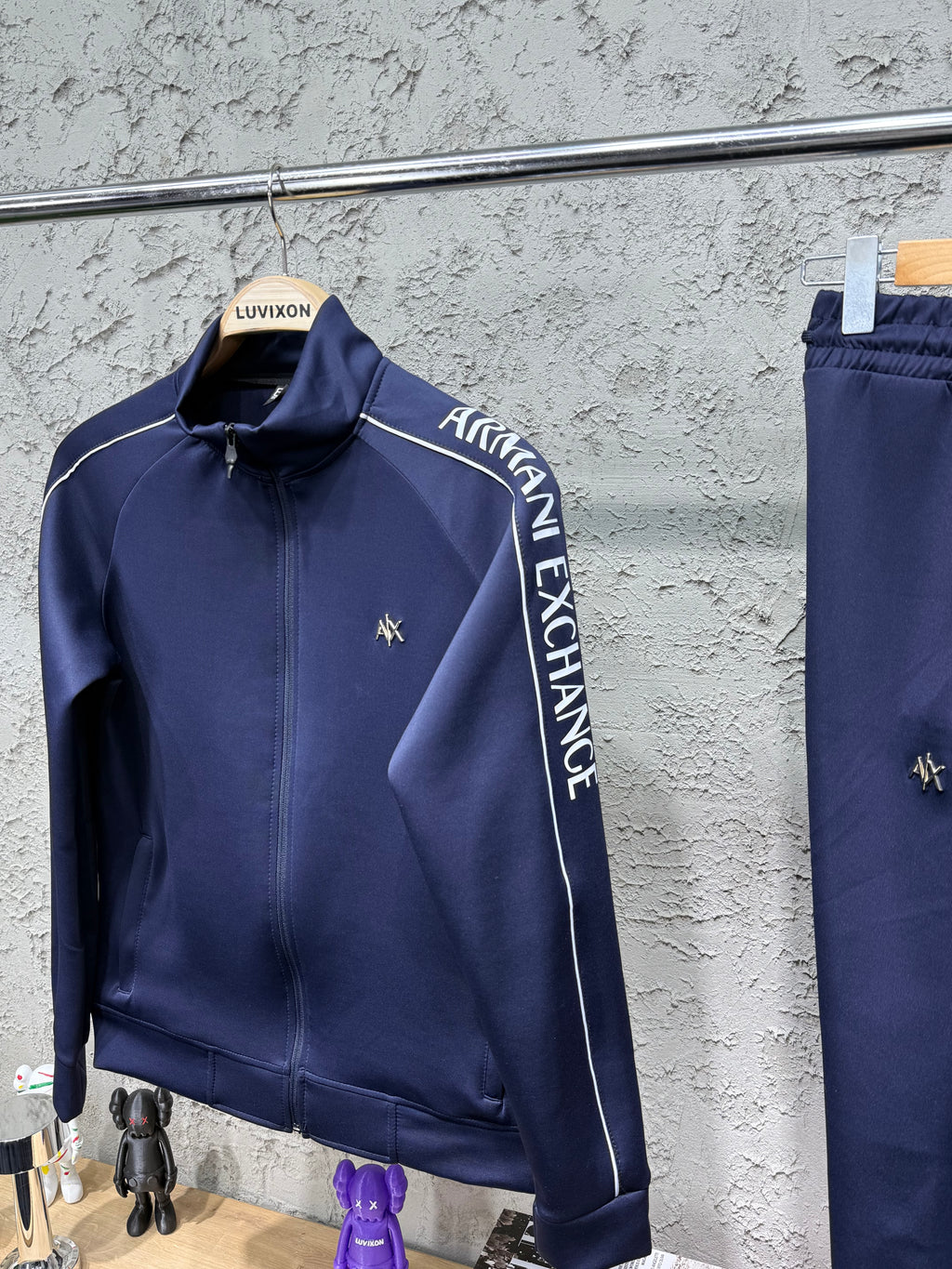 Armani Exchange Lacivert Eşofman Takımı