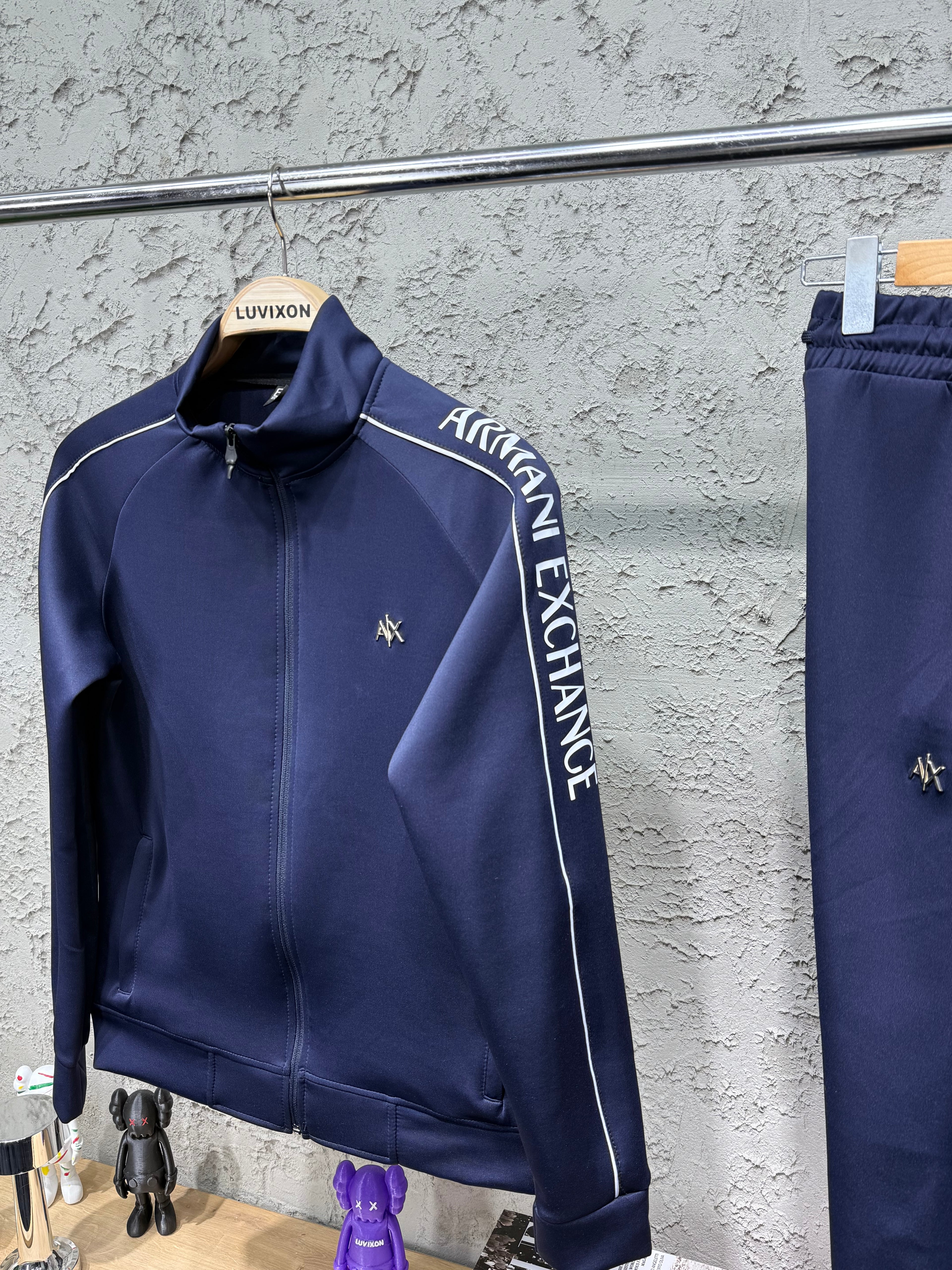 Armani Exchange Lacivert Eşofman Takımı