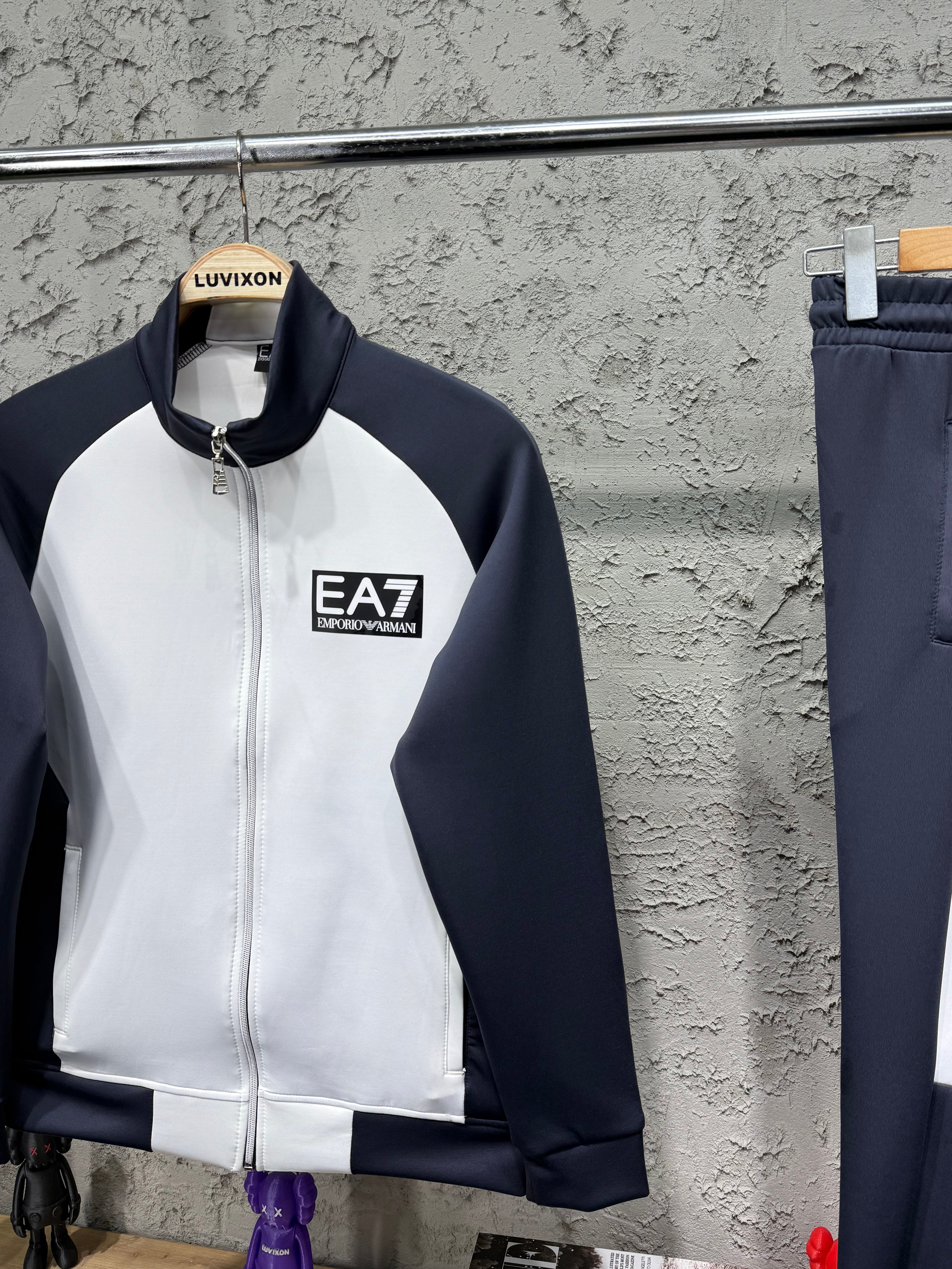 EA7 Füme Premium Eşofman Takımı