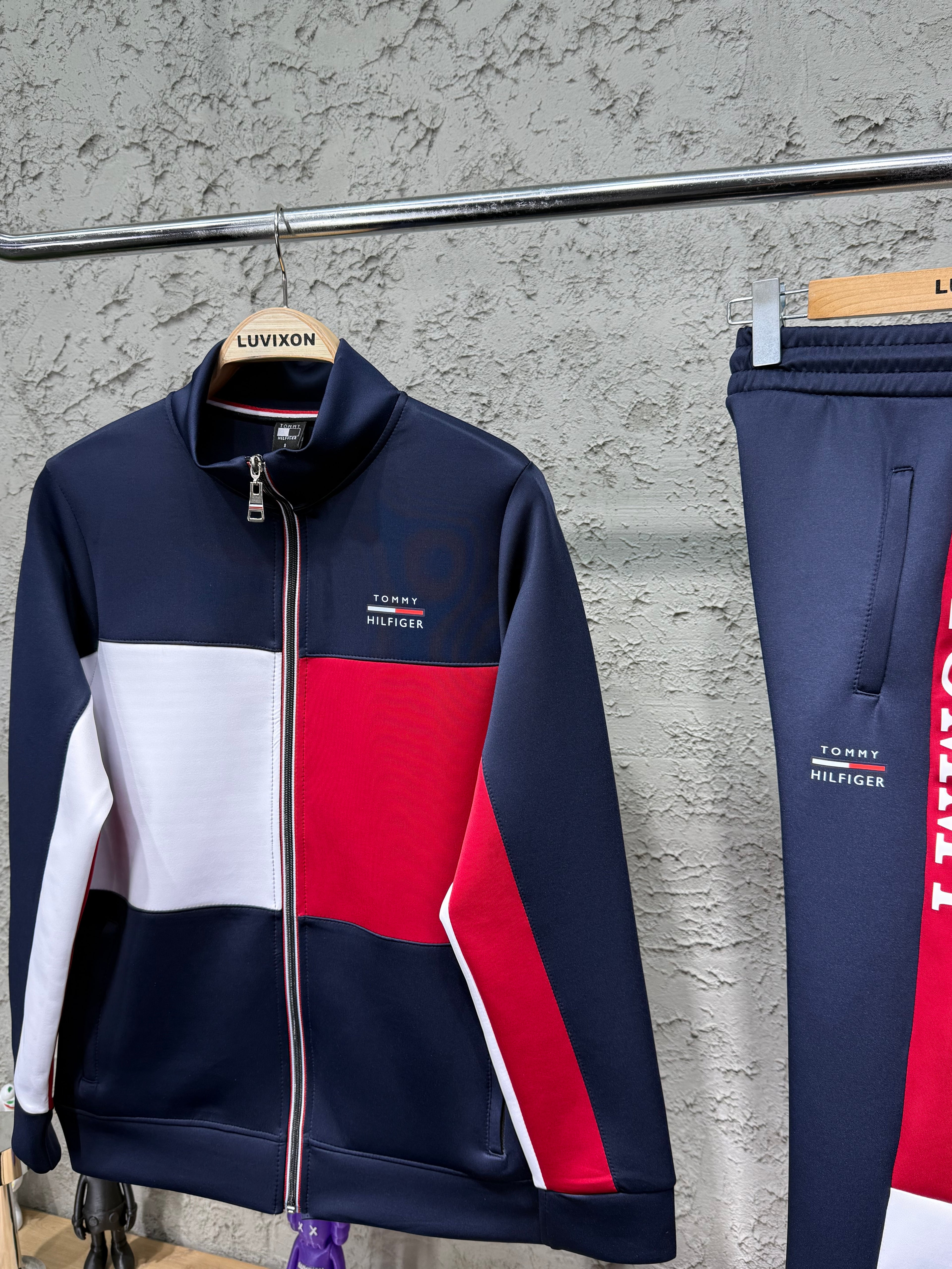 Tommy Hilfiger Premium Lacivert Eşofman Takımı