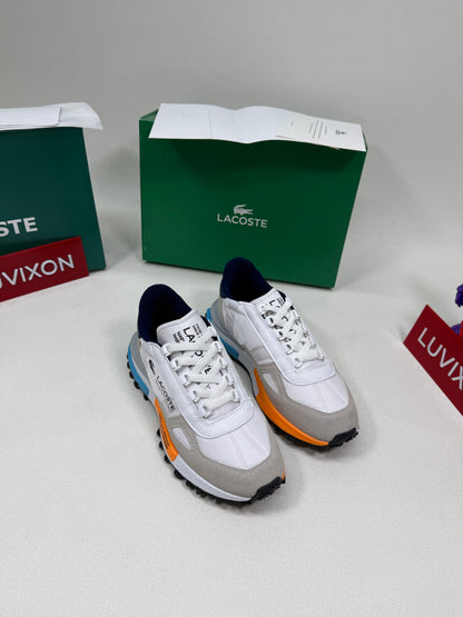 Lacoste Elite Active Erkek Beyaz/Lacivert Sneaker