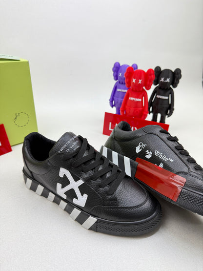 Off-White Deri Siyah Sneaker