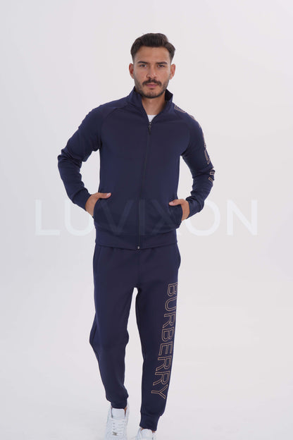 Burberry Lacivert Erkek Eşofman Takımı