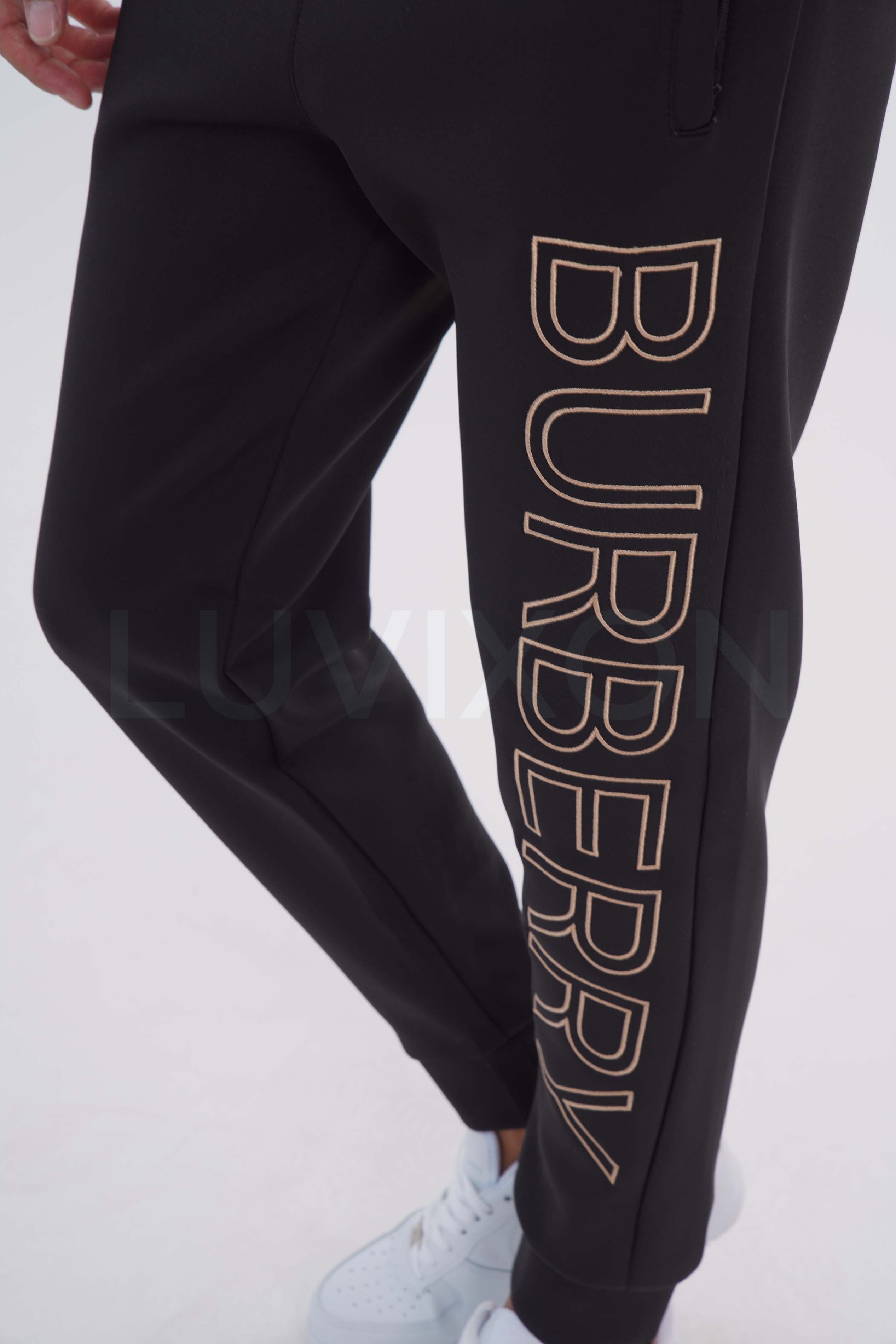 Burberry Beyaz&Siyah Erkek Eşofman Takımı