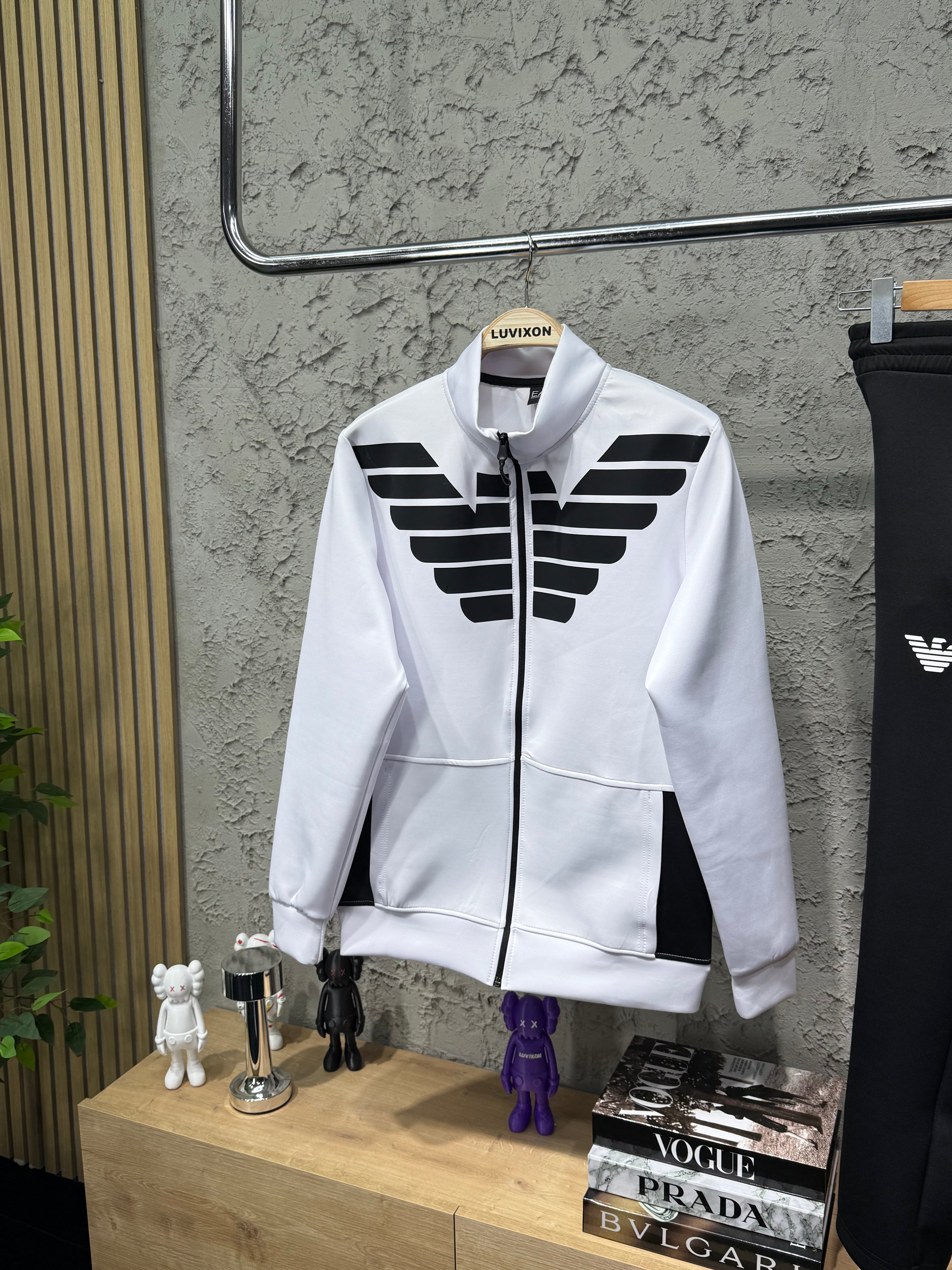 Armani Eagle Premium Beyaz Eşofman Takımı