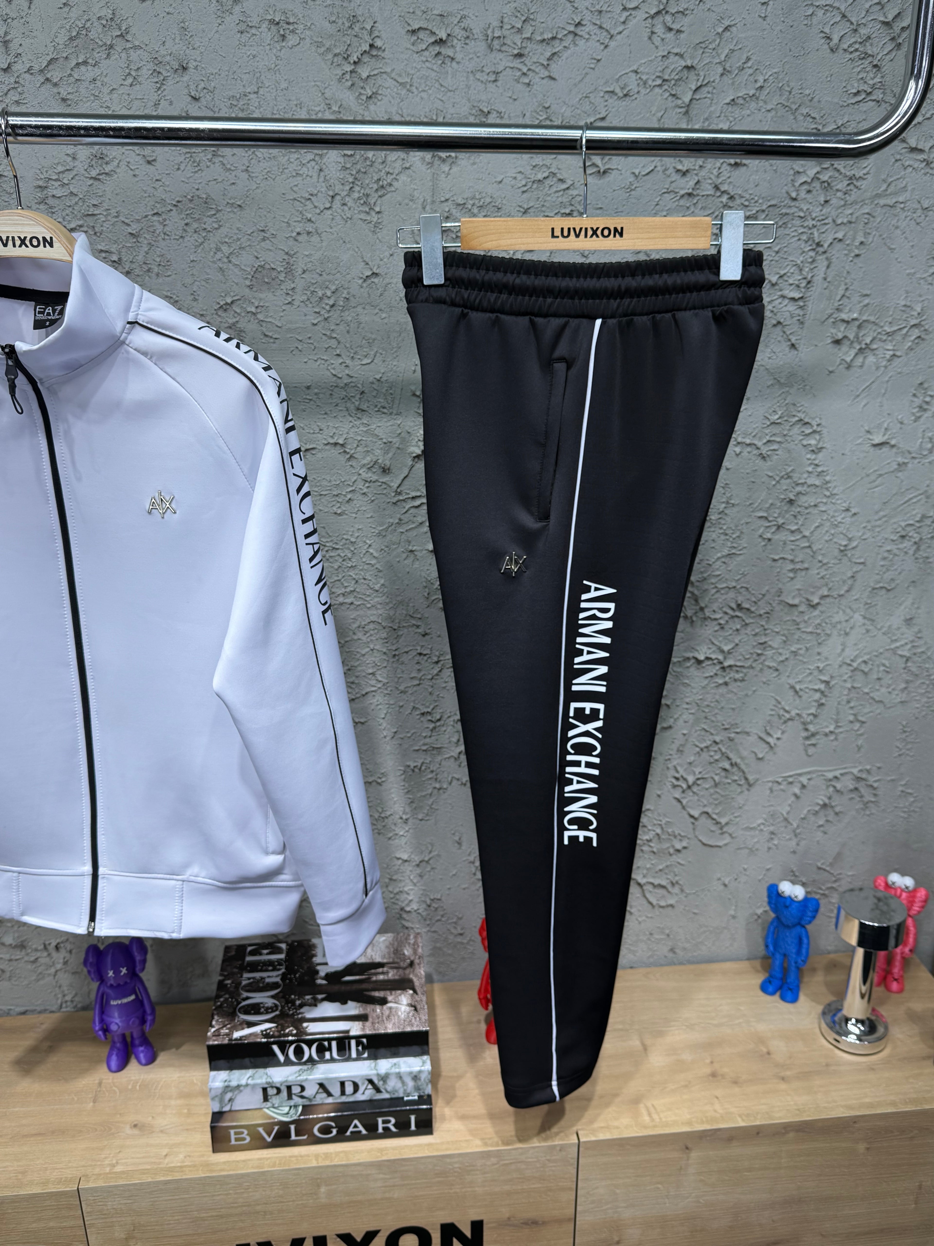 Armani Exchange Beyaz Eşofman Takımı