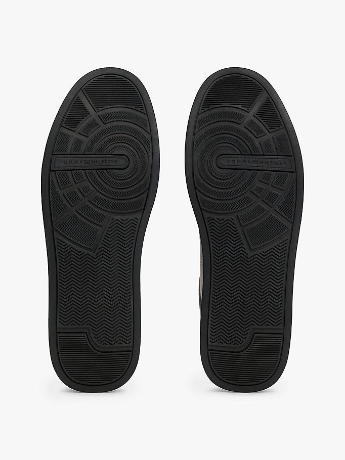 Tommy Hilfiger Siyah Erkek Court Lth Detail Sneaker