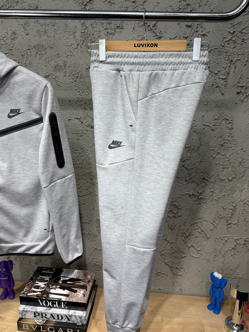 Nike Tech Fleece Gri Eşofman takımı