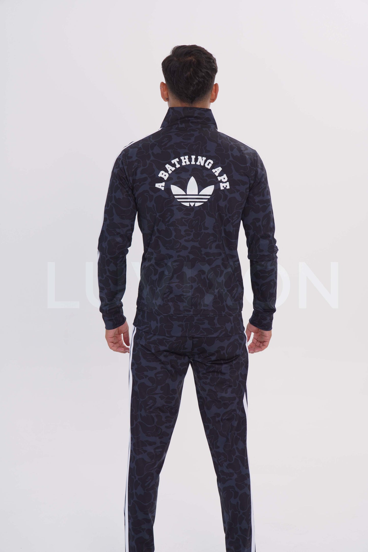 Adidas x Bape Kamuflaj Desenli Eşofman Takımı