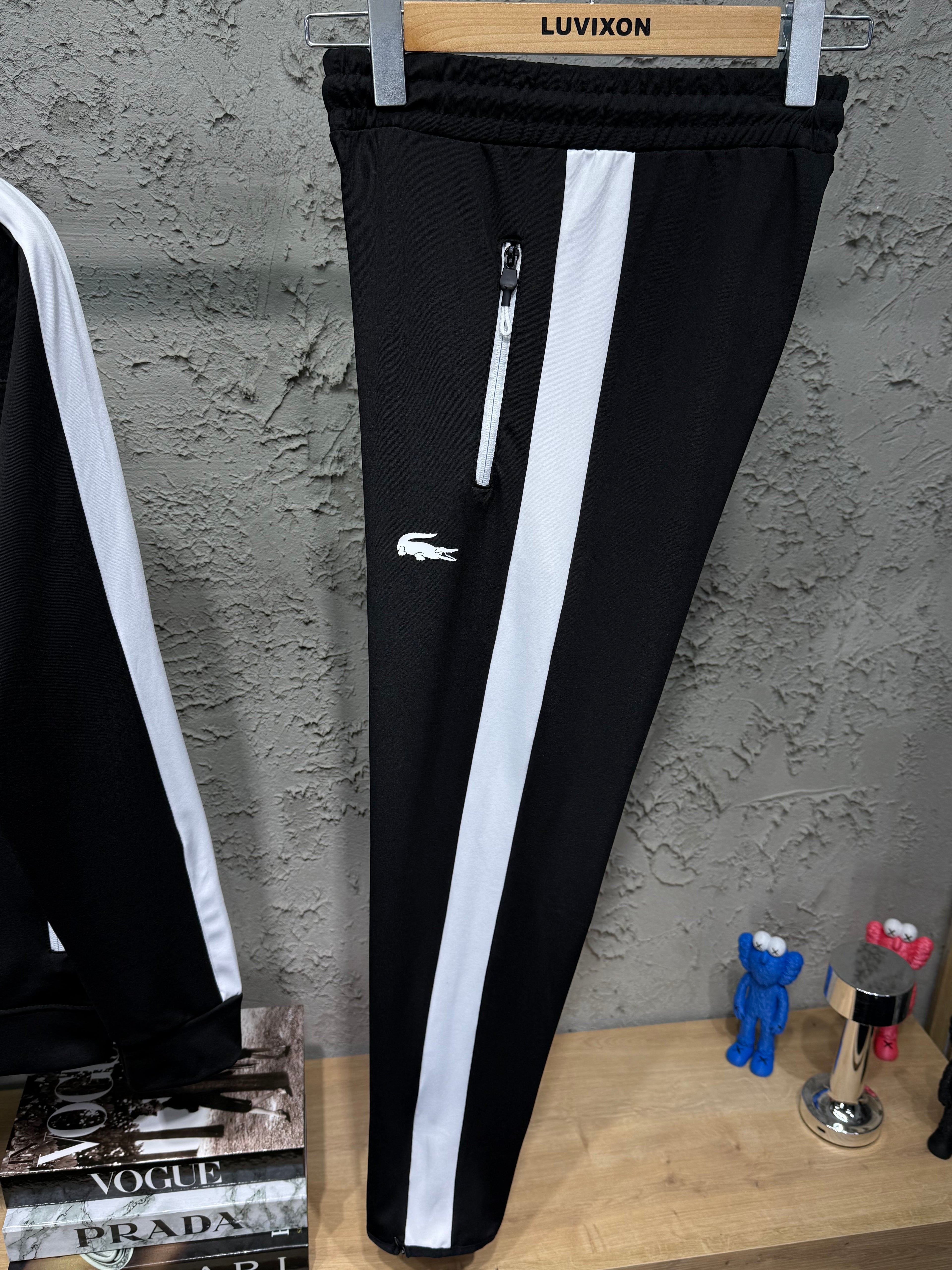 Lacoste Siyah Eşofman Takımı