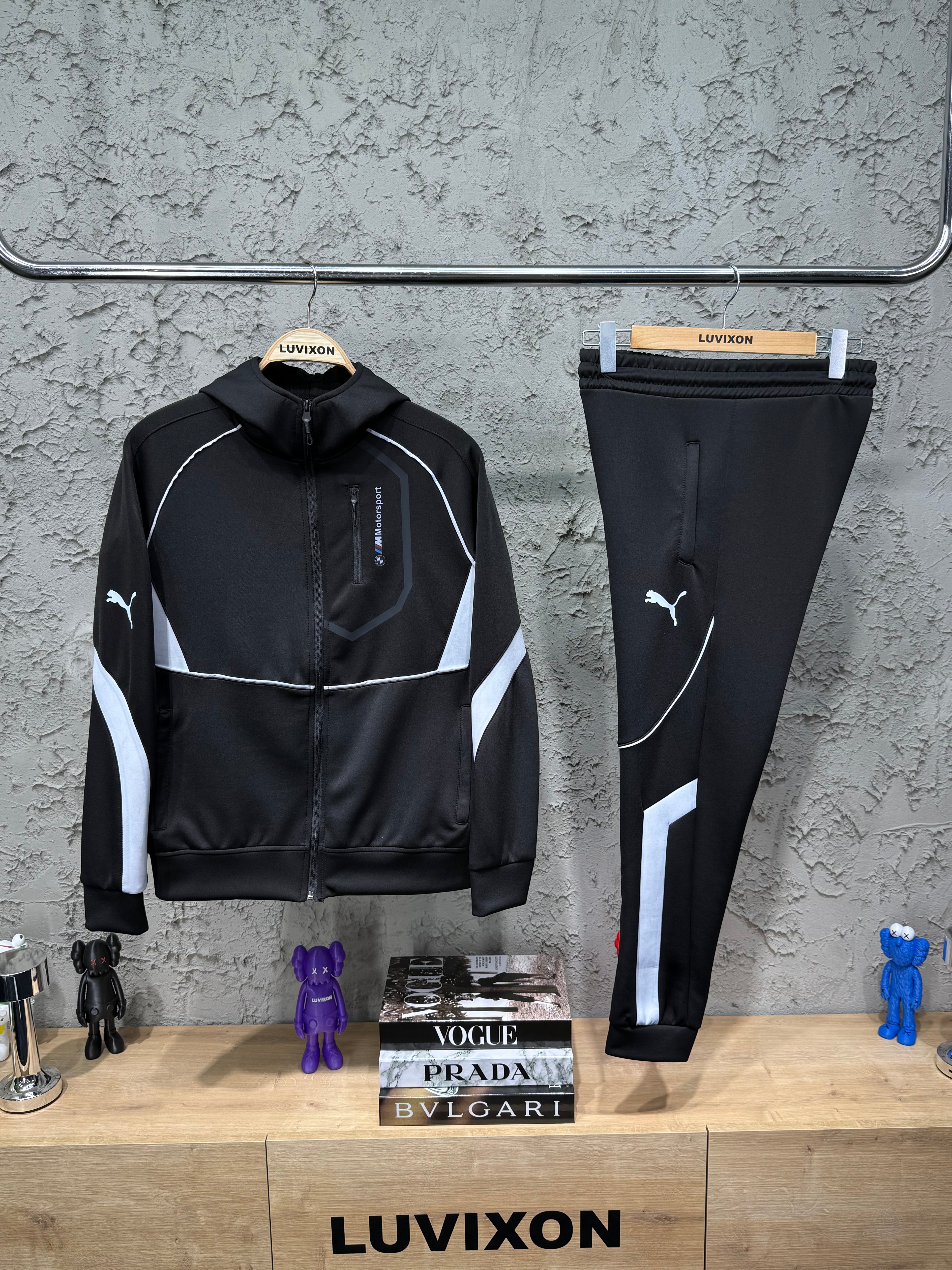 Yeni Sezon Puma BMW M sport Siyah Eşofman Takımı