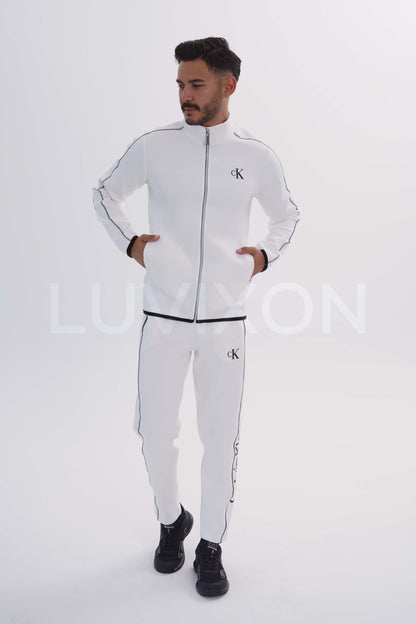 Calvin Klein Beyaz Erkek Eşofman Takım