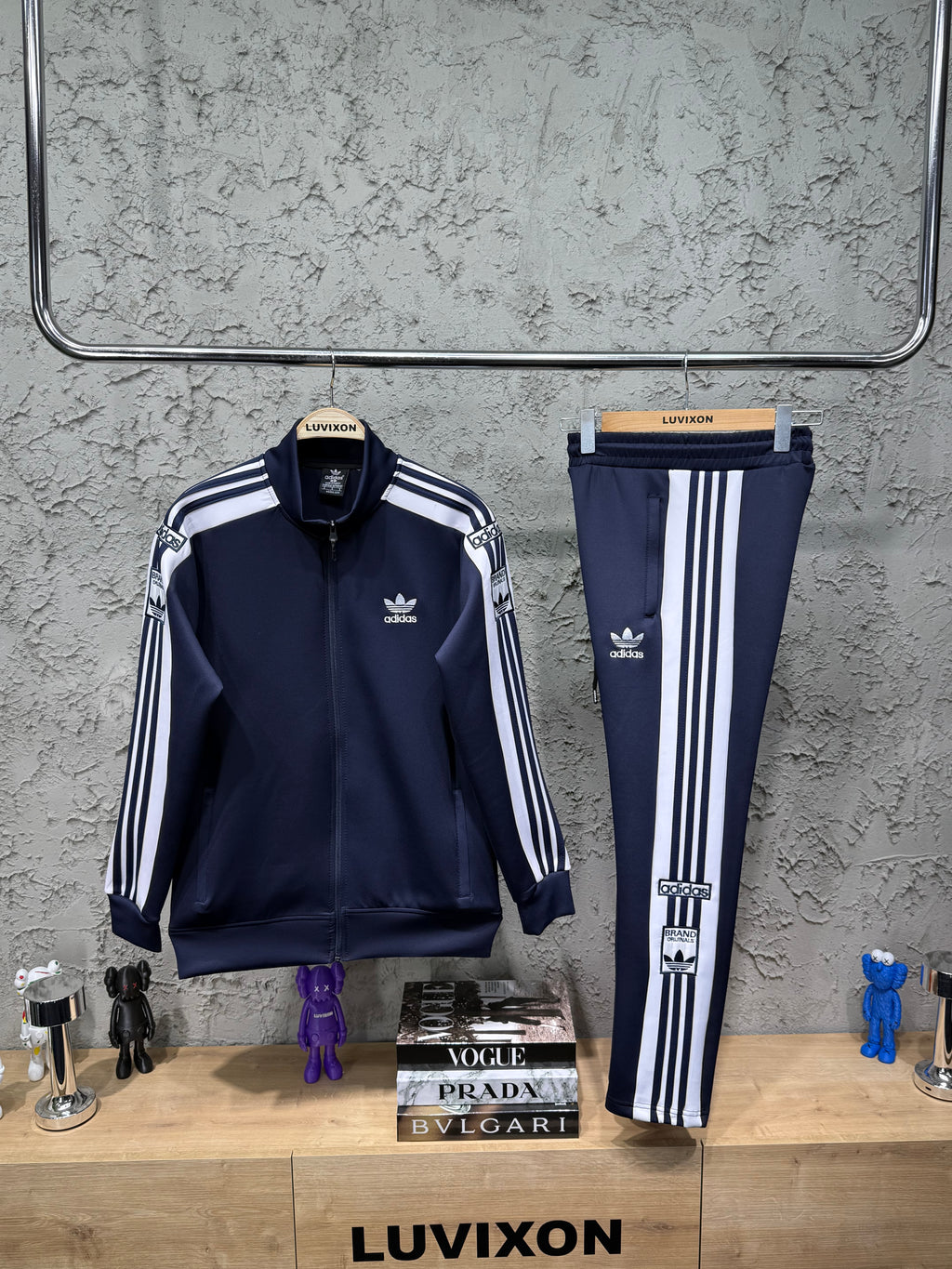 Adidas The Brand W. 3 Stripes Lacivert Eşofman Takımı