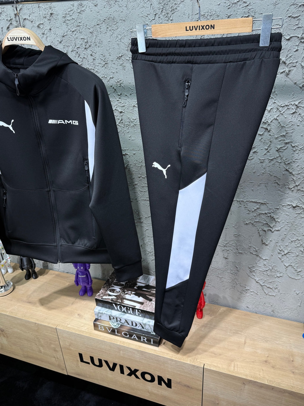 Puma x Mercedes AMG Siyah Eşofman Takımı