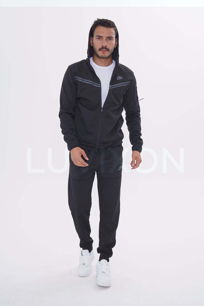 Nike Tech Fleece Siyah Eşofman takımı