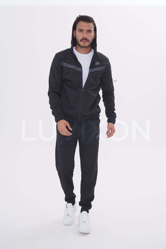 Nike Tech Fleece Siyah Eşofman takımı