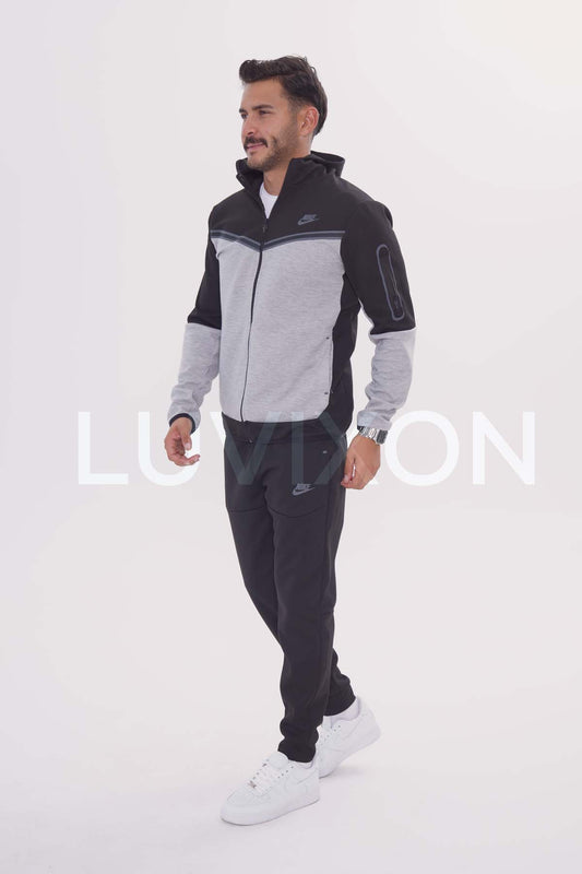 Nike Tech Fleece Siyah&Gri Eşofman takımı