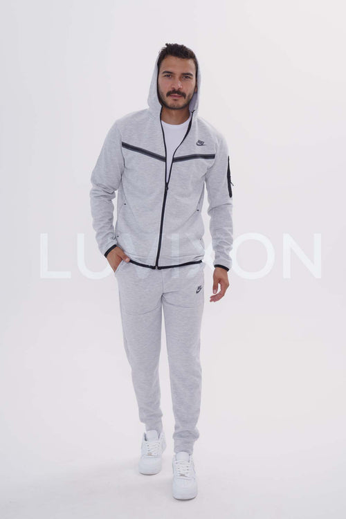 Nike Tech Fleece Gri Eşofman takımı